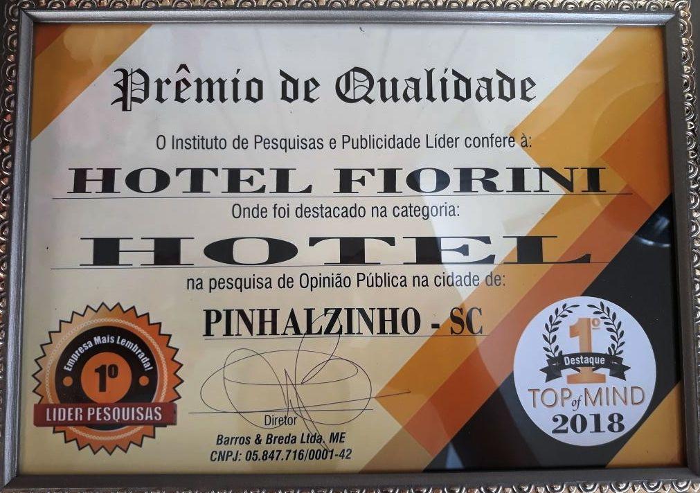 Hotel Fiorini Ltda Pinhalzinho  外观 照片